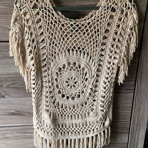 Macrame coverup
